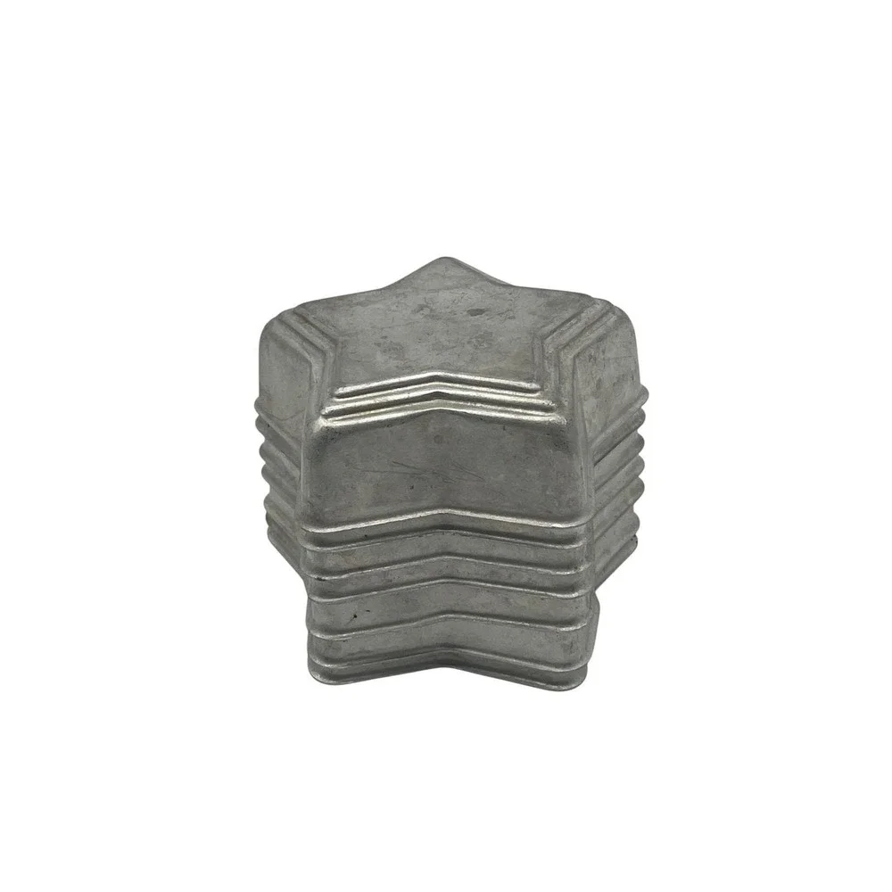 Set of 7 Star Shaped Metal Cake Cookie Jello Baking Molds 3